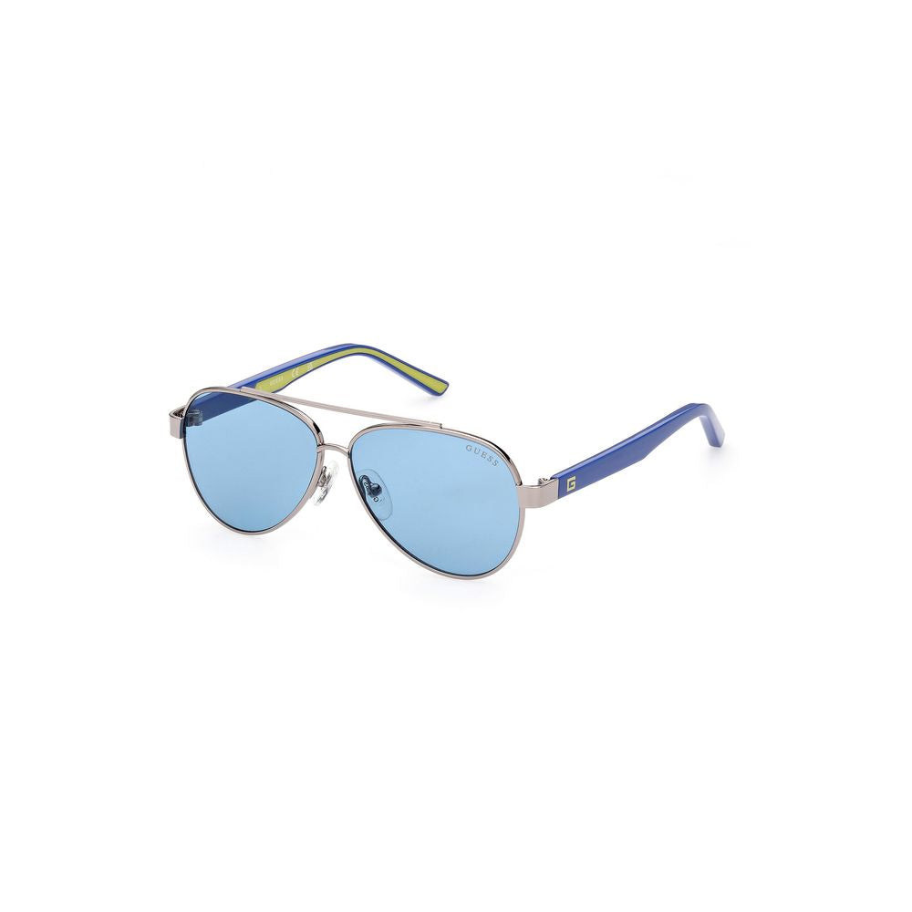 Lunettes de soleil Guess en métal gris