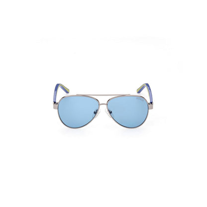 Lunettes de soleil Guess en métal gris