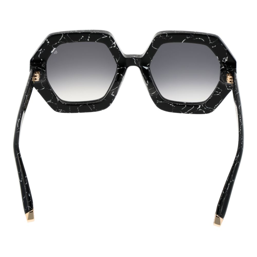 Lunettes de soleil noires Philipp Plein pour femme