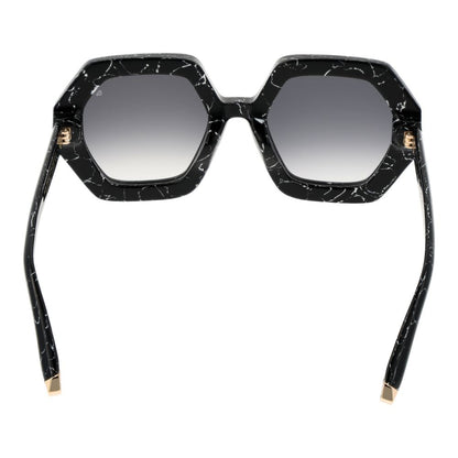 Lunettes de soleil noires Philipp Plein pour femme