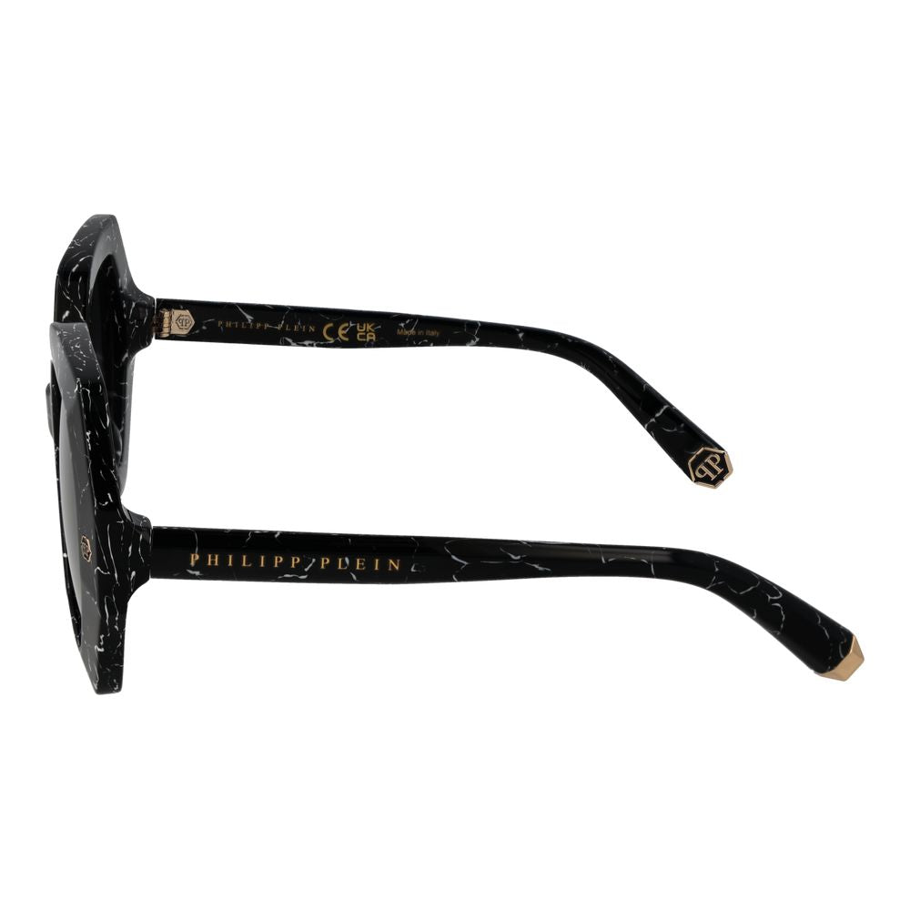 Lunettes de soleil noires Philipp Plein pour femme