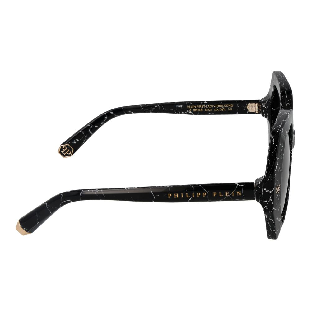 Lunettes de soleil noires Philipp Plein pour femme