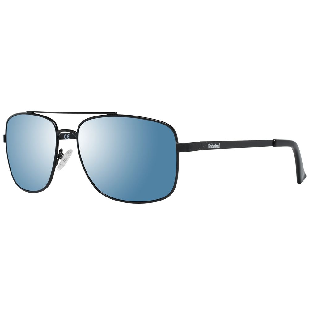 Timberland Sonnenbrille aus schwarzem Harz