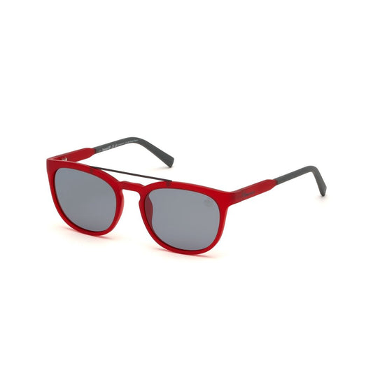 Timberland – Rote Sonnenbrille mit Spritzguss