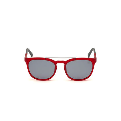 Timberland – Rote Sonnenbrille mit Spritzguss