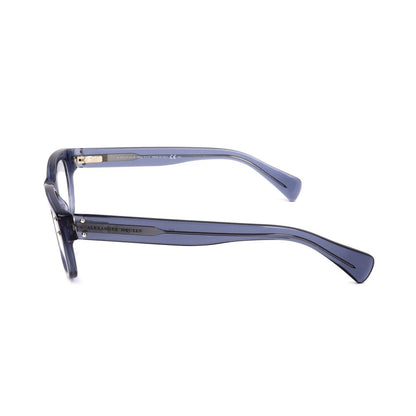 Alexander McQueen Blaue Acetatrahmen