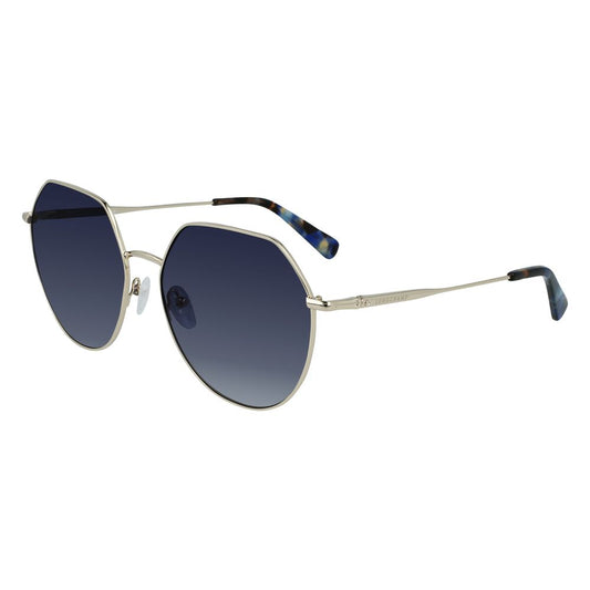 Zweifarbige Sonnenbrille aus Metall von Longchamp