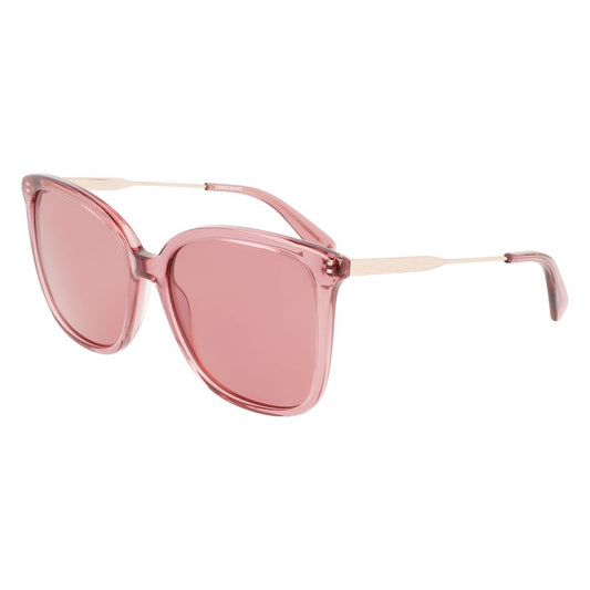 Longchamp – Mehrfarbige Acetat-Sonnenbrille