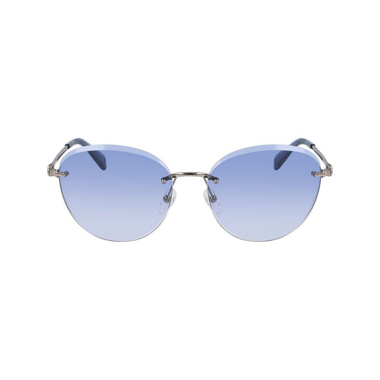 Zweifarbige Sonnenbrille aus Metall von Longchamp