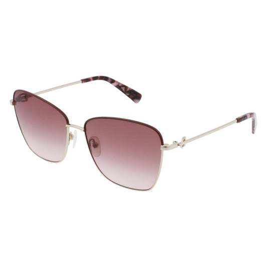 Zweifarbige Sonnenbrille aus Metall von Longchamp