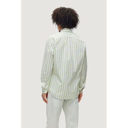 Chemise en coton vert Hugo Boss