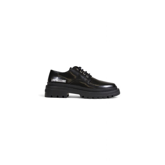 Love Moschino Schwarze Polyethylen-Plattform