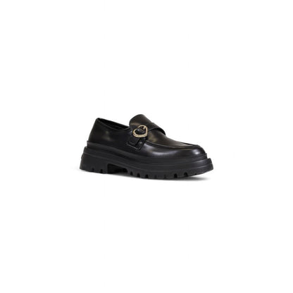 Love Moschino Schwarze Polyethylen-Plattform