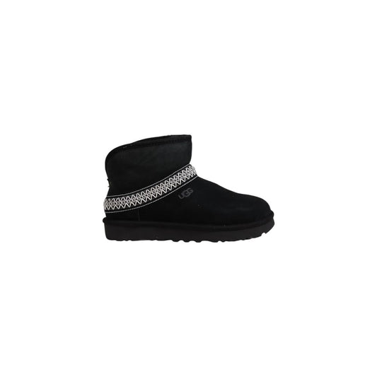 UGG Stiefeletten aus schwarzem Wildleder