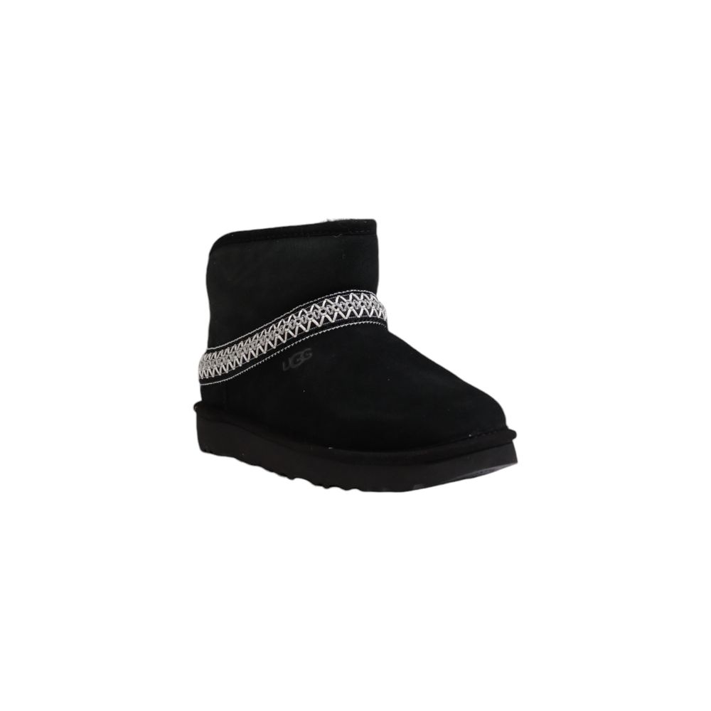 UGG Stiefeletten aus schwarzem Wildleder