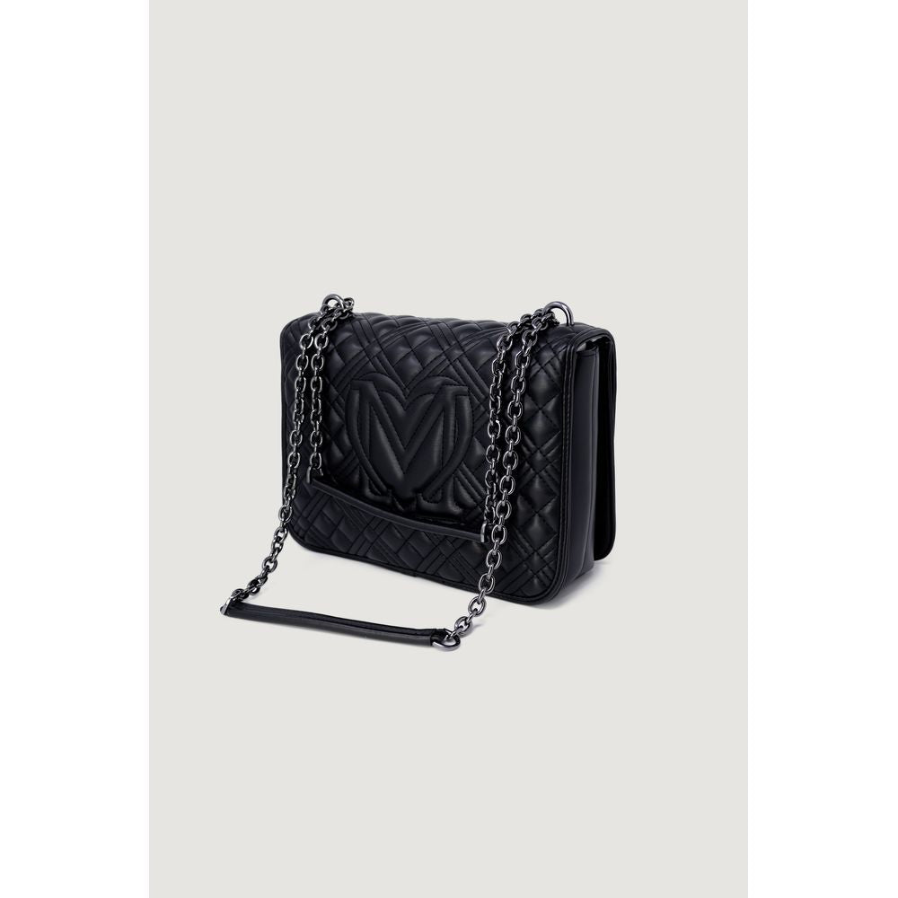 Sac à main bicolore en polyéthylène Love Moschino
