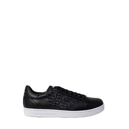 EA7 Emporio Armani – Sneaker aus Polyethylen in Schwarz und Weiß