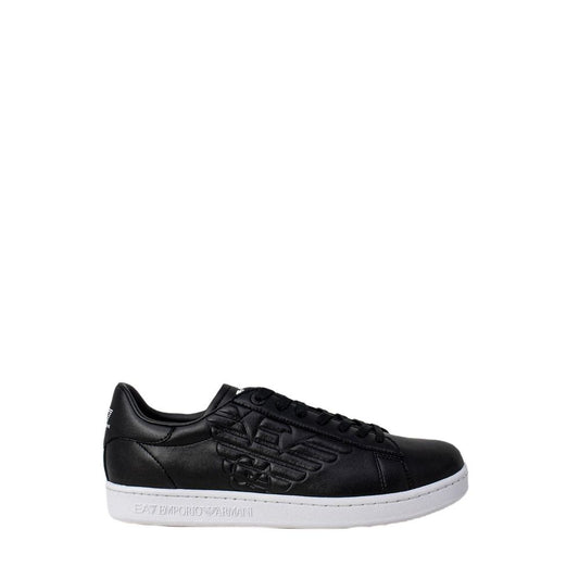 EA7 Emporio Armani – Sneaker aus Polyethylen in Schwarz und Weiß