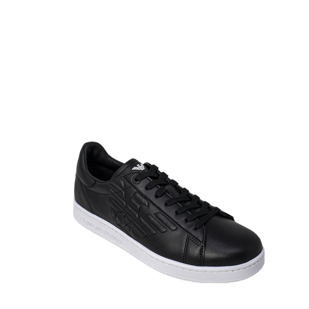EA7 Emporio Armani – Sneaker aus Polyethylen in Schwarz und Weiß