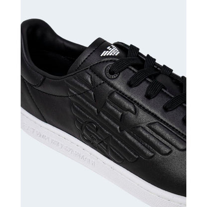 EA7 Emporio Armani – Sneaker aus Polyethylen in Schwarz und Weiß