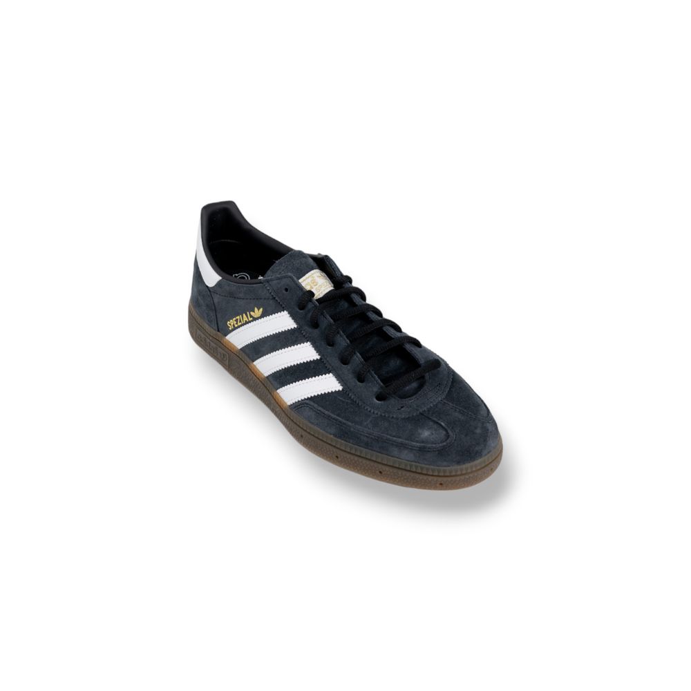 Baskets Adidas en cuir suédé noir