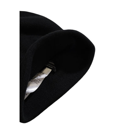 Armani Exchange Black Polyester Caps Baseball Hat