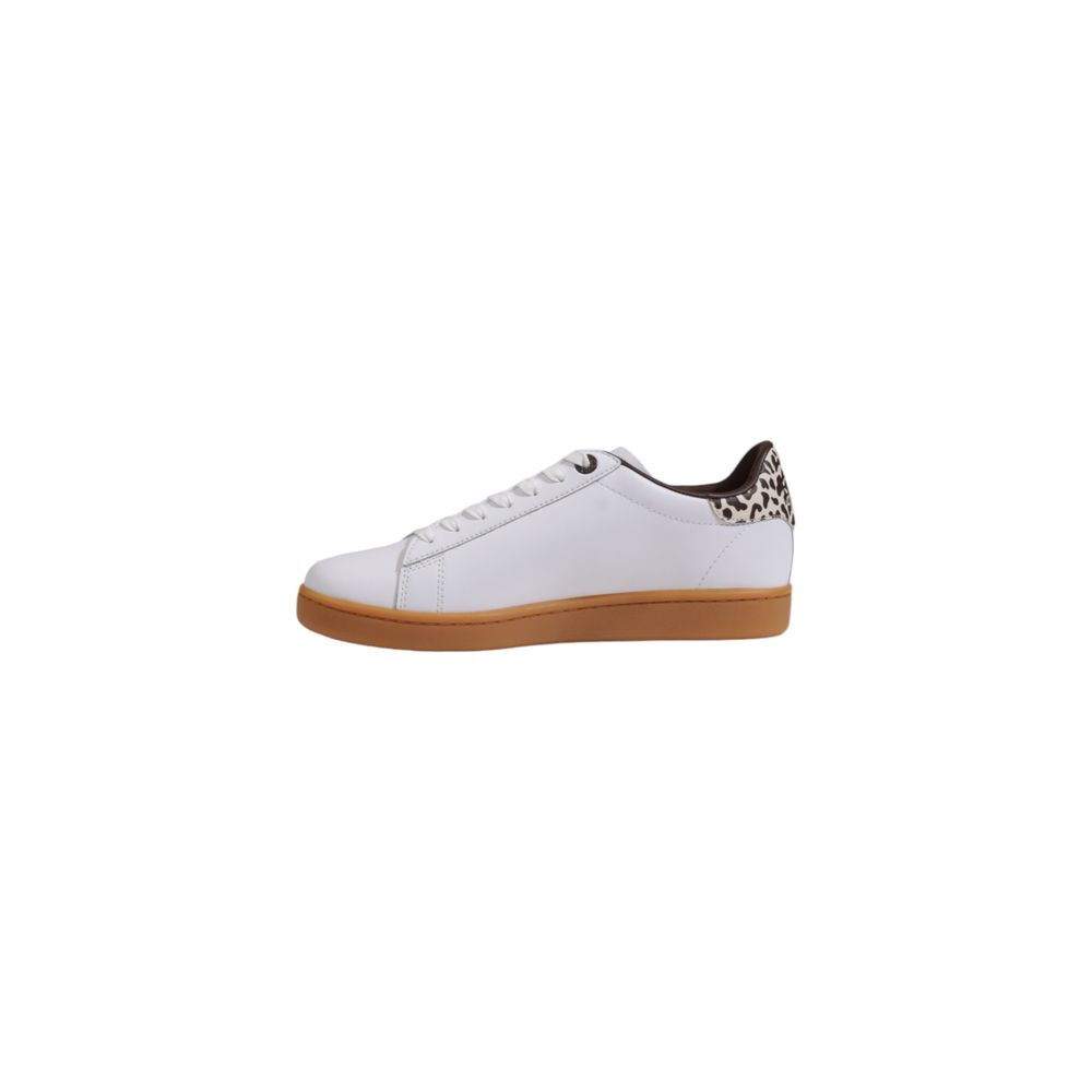 EA7 Emporio Armani Beige Ledersneaker