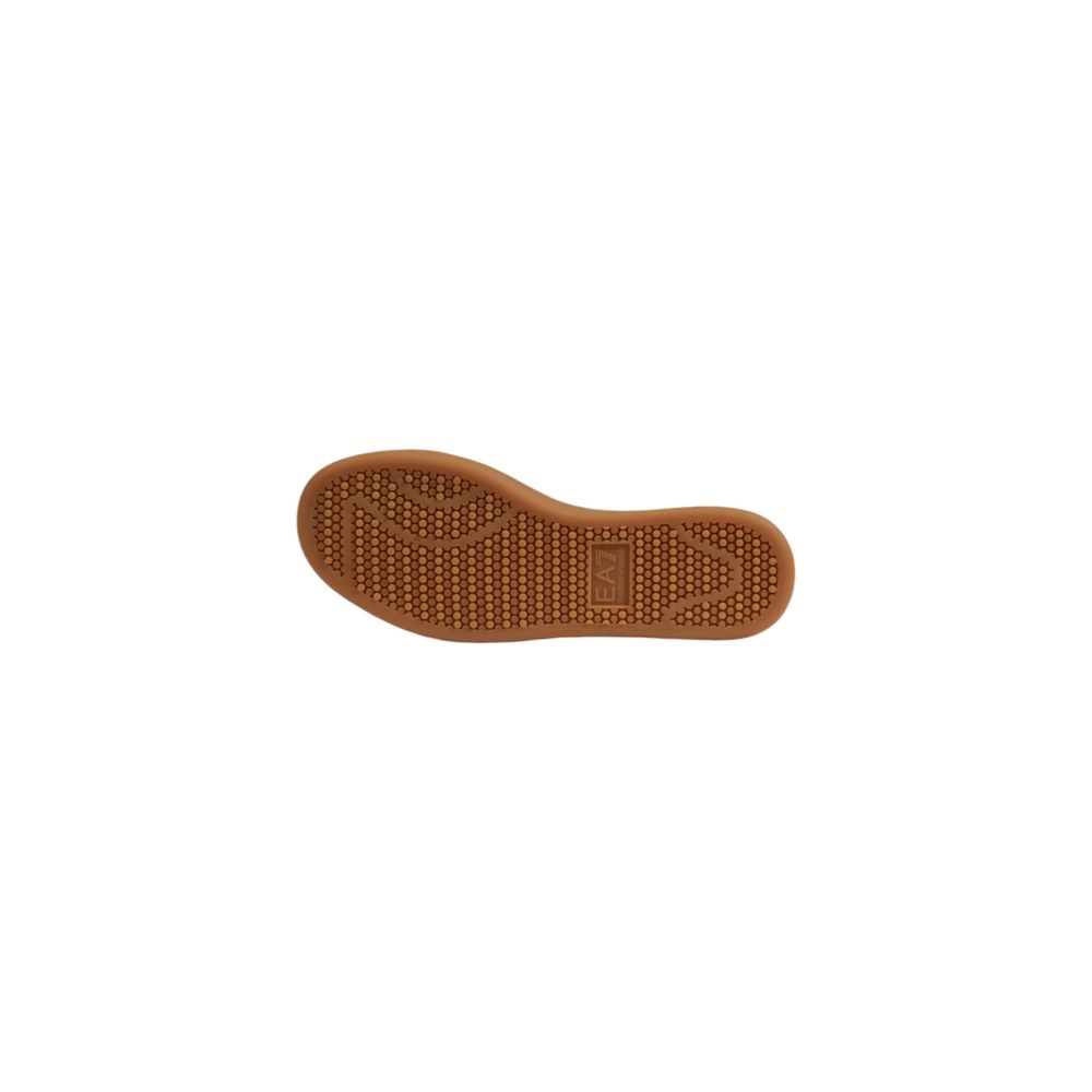 EA7 Emporio Armani Beige Ledersneaker