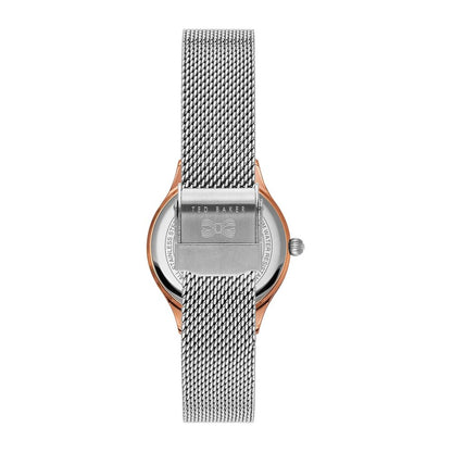 Ted Baker – Silberne Edelstahluhr