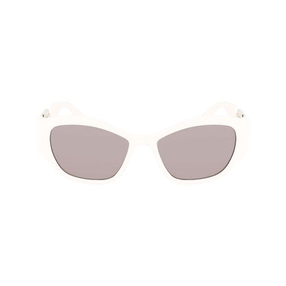 Lunettes de soleil blanches injectées Karl Lagerfeld