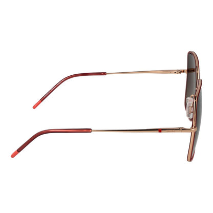 Lunettes de soleil rouges Hugo Boss pour femmes