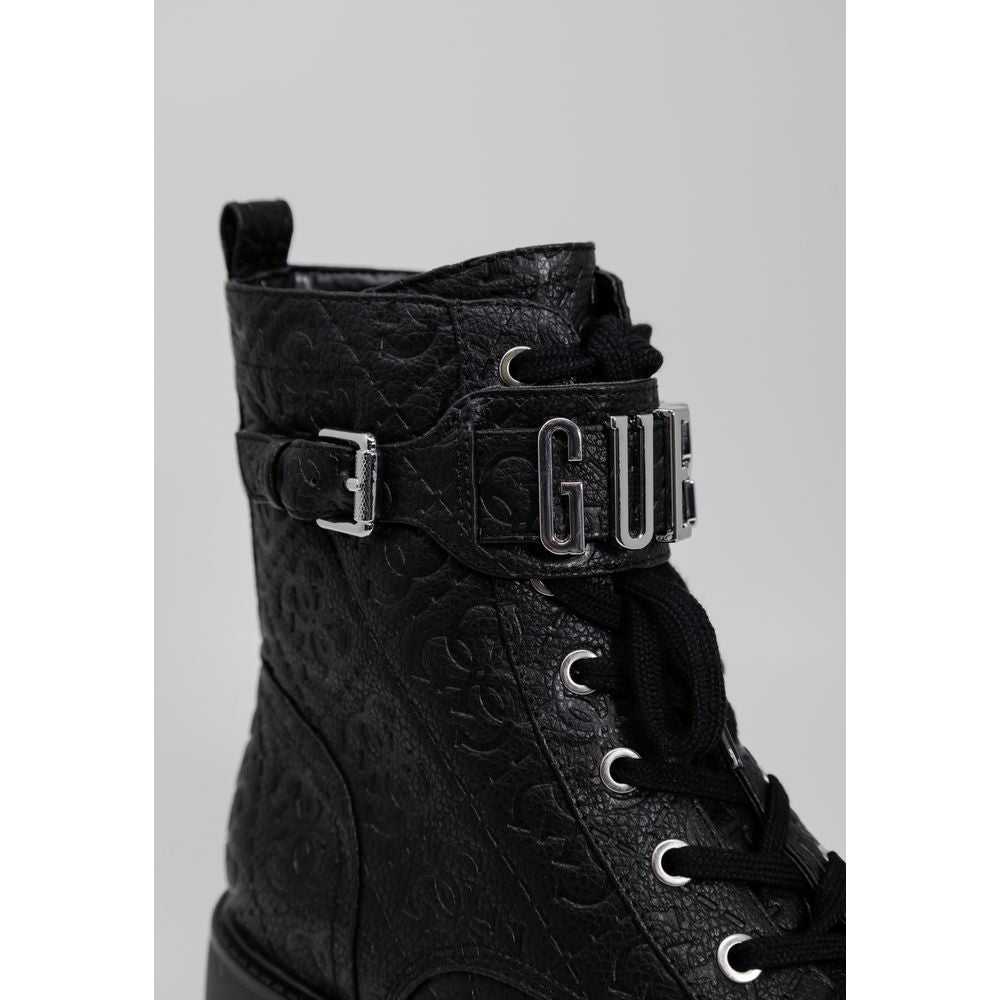 Guess – Schwarzer Polyethylen-Stiefel