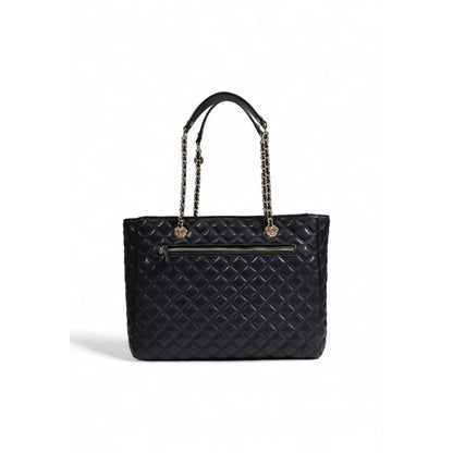 Guess – Schwarze Handtasche aus Polyethylen
