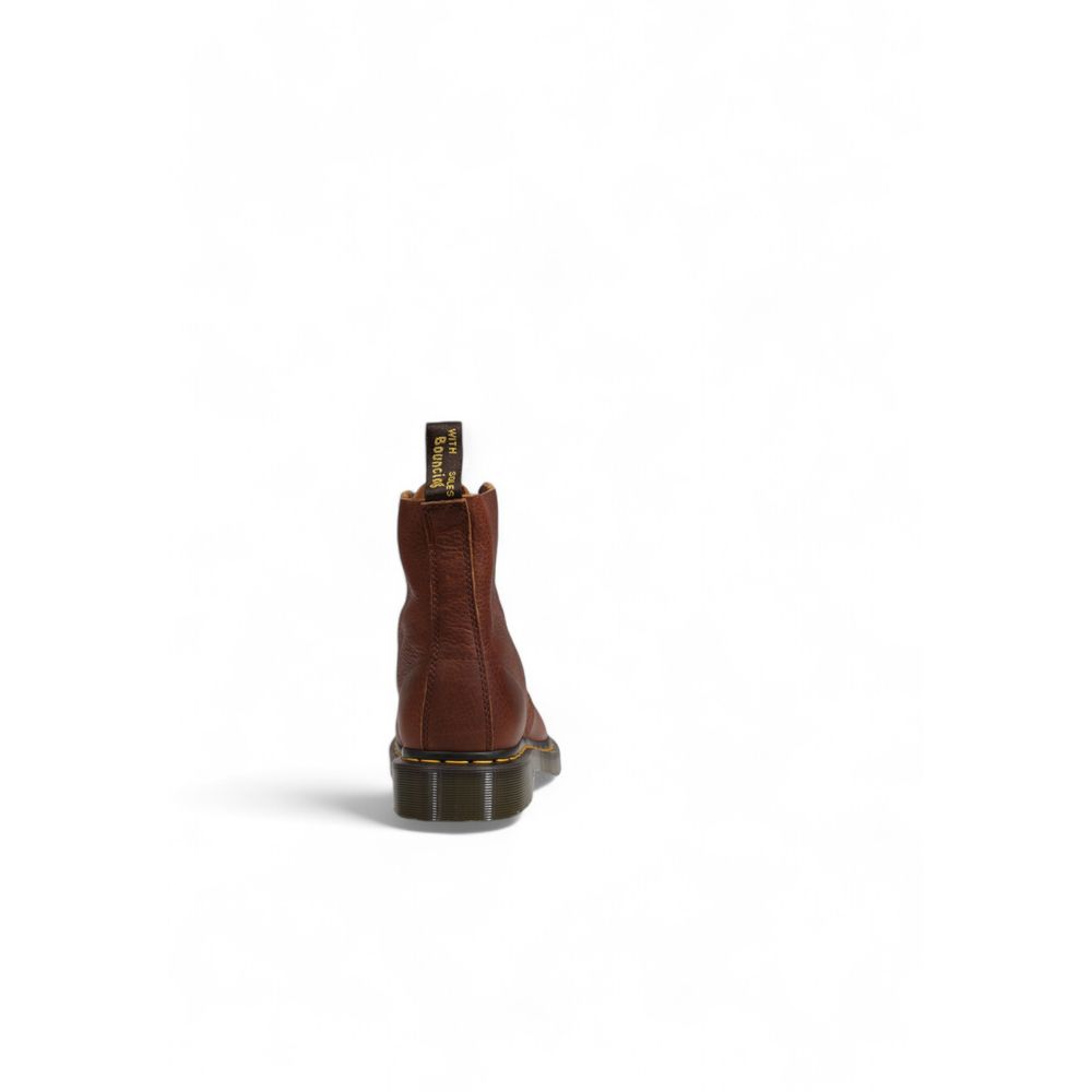 Chaussure de sport en cuir marron