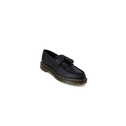 Dr. Martens Schwarze Lederplattform