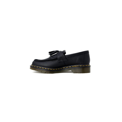 Dr. Martens Schwarze Lederplattform
