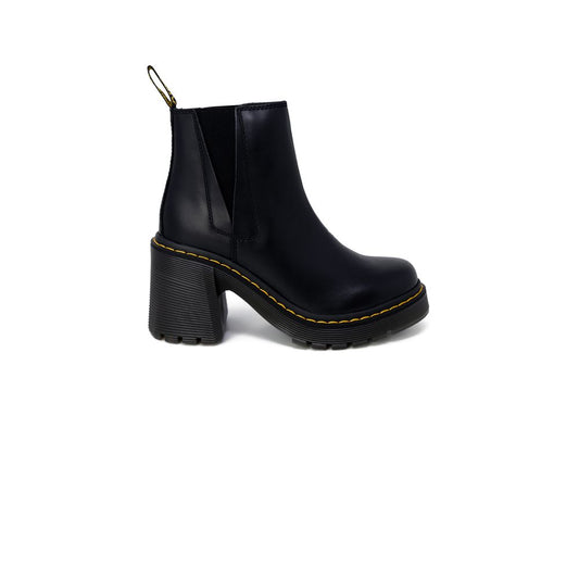 Dr. Martens – Hoher Absatz aus schwarzem Leder