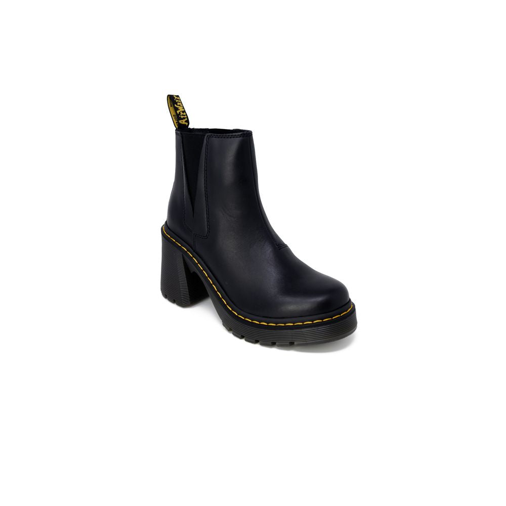 Dr. Martens – Hoher Absatz aus schwarzem Leder
