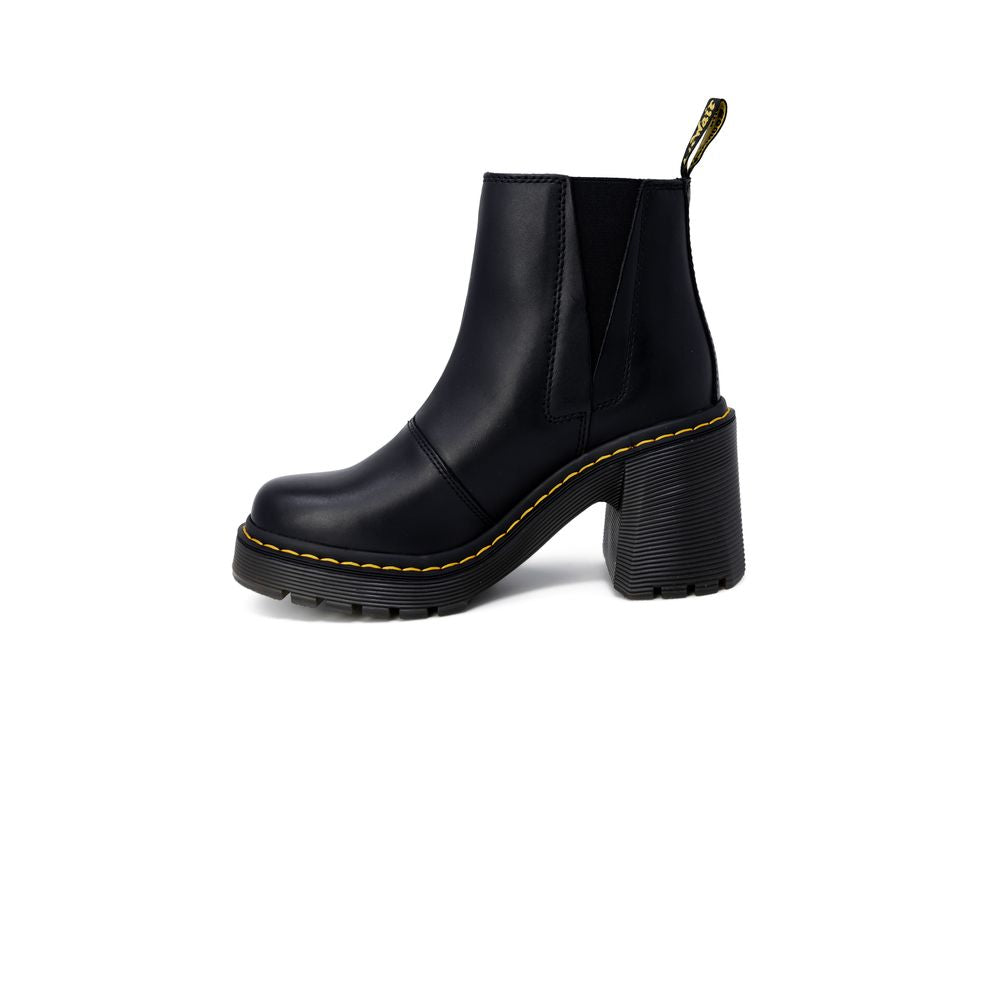Dr. Martens – Hoher Absatz aus schwarzem Leder