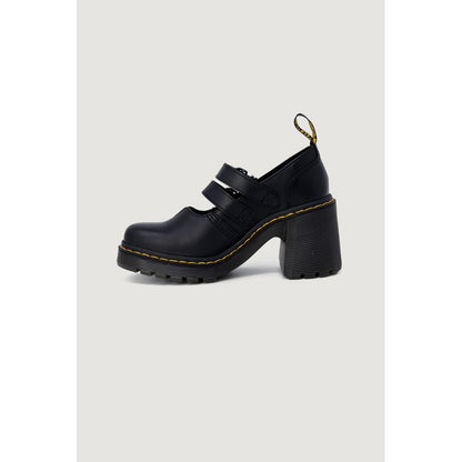 Dr. Martens – Hoher Absatz aus schwarzem Leder