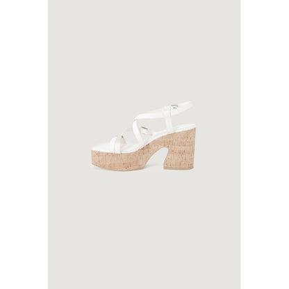 Guess Beige Leder High Heel