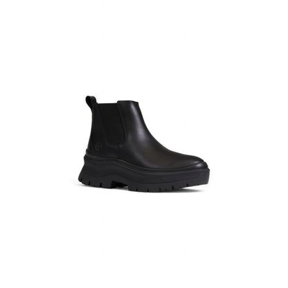 Timberland Black Leather Ankle
