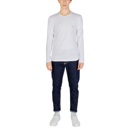 Emporio Armani Underwear White Modal Long Sleeve