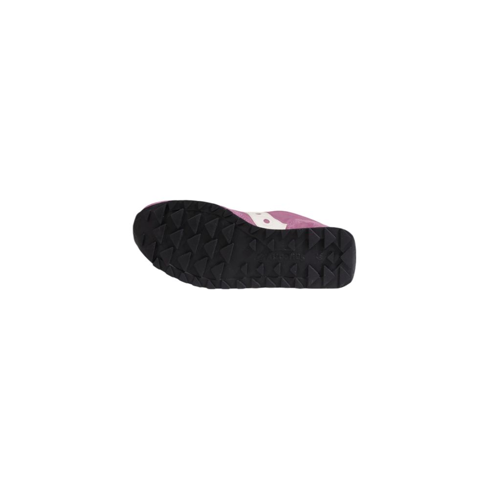 Saucony – Rosa Wildleder-Sneaker