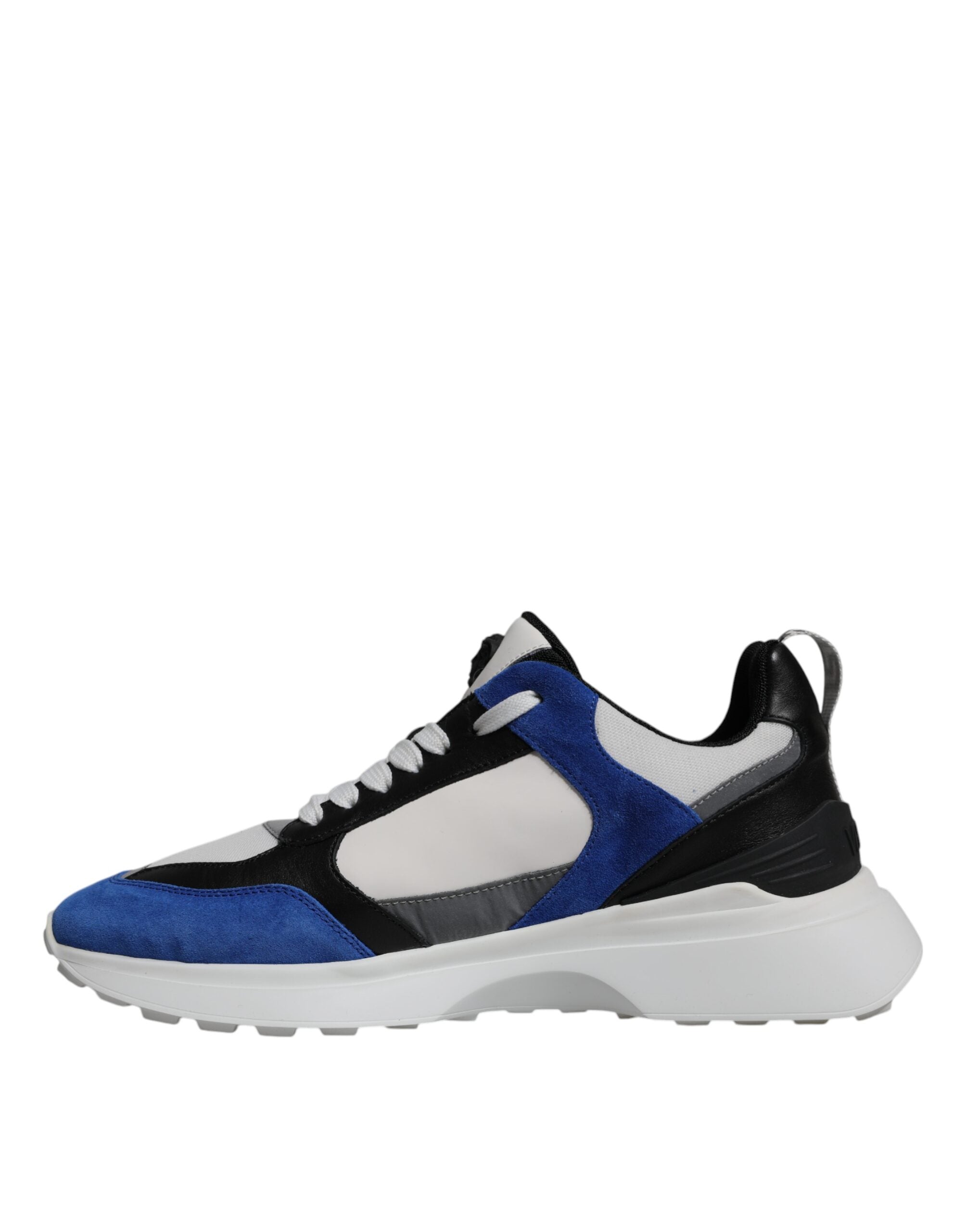 Chaussures de sport basses à lacets en toile multicolore Quad Fabric Medusa