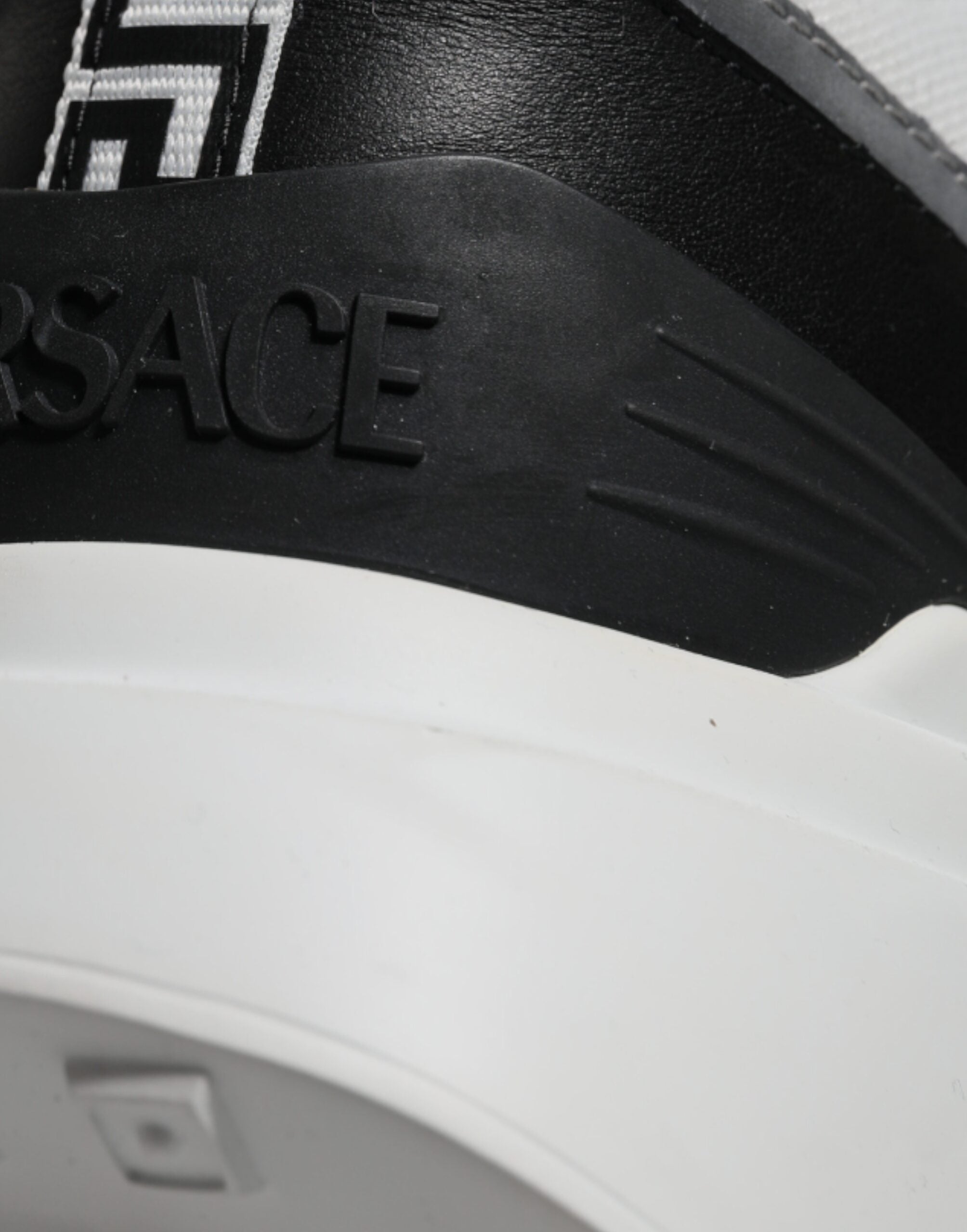 Chaussures de sport basses à lacets en toile multicolore Quad Fabric Medusa