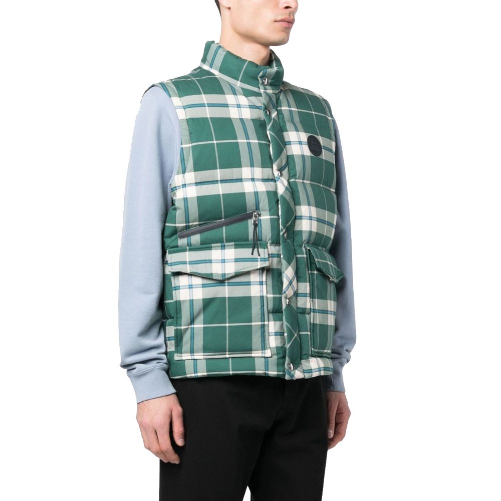 Gilet en polyester vert Woolrich