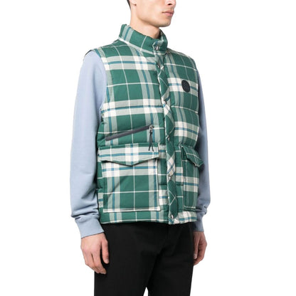 Gilet en polyester vert Woolrich