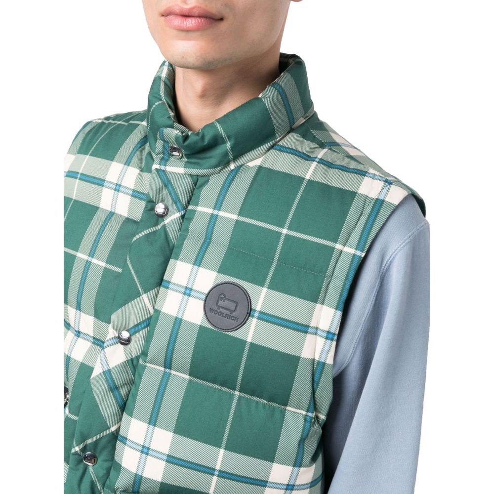 Gilet en polyester vert Woolrich