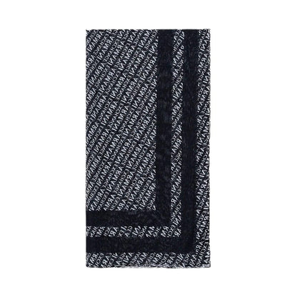 Écharpe en modal noir Armani Exchange